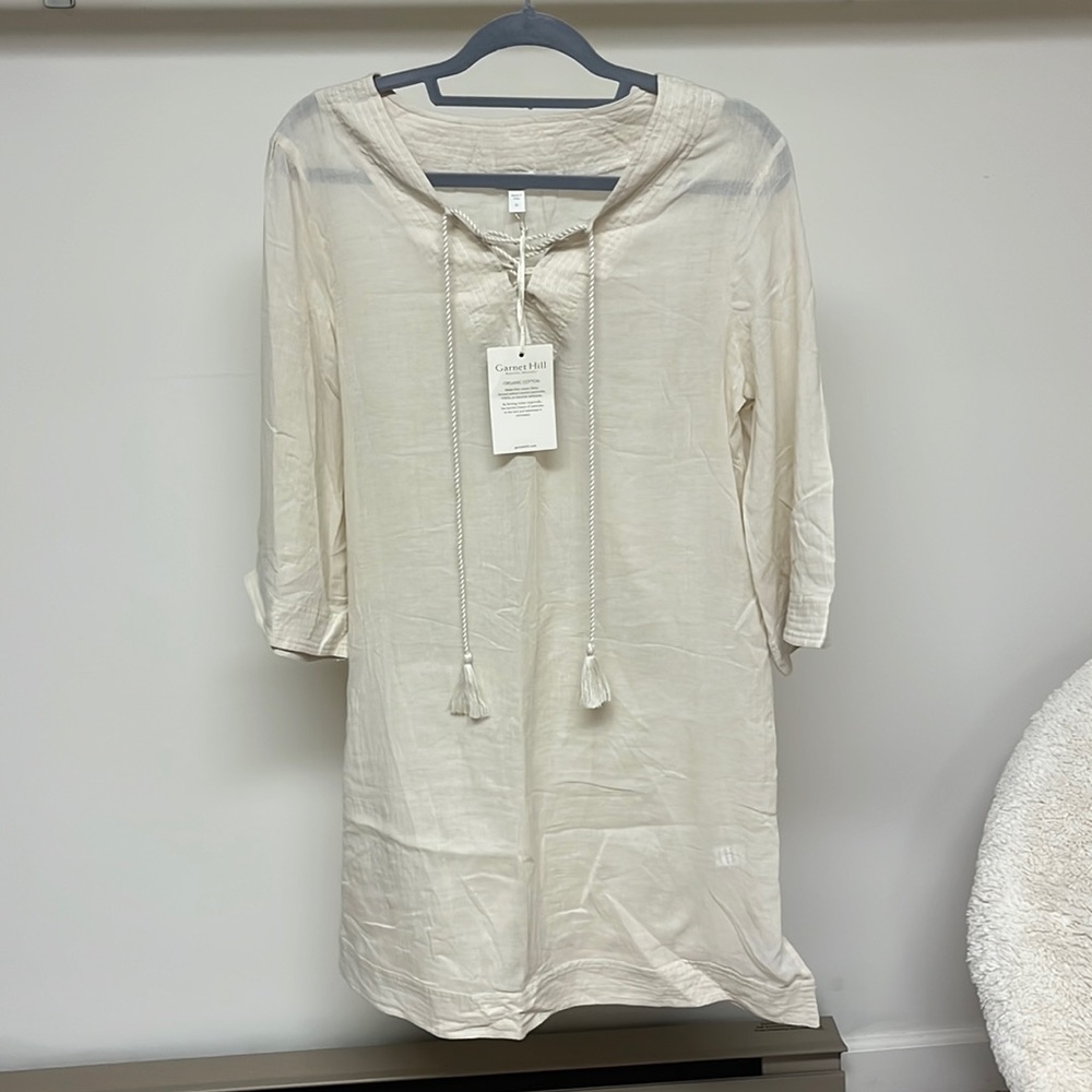 Garnet Hill Beach Cover Up Dress